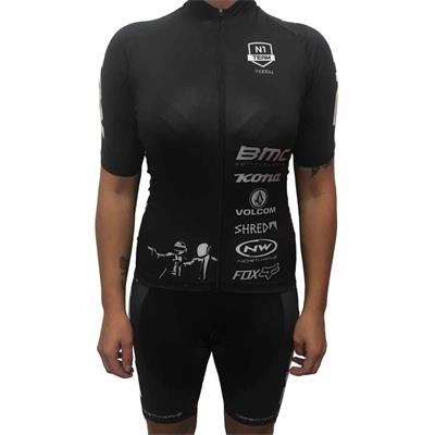 Dámský cyklo dres Northwave Pro Jersey Short Sleeves Woman Custom black         